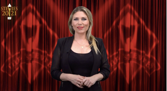 Leslie Nachmann, Moderatorin der 7. German Stevie Awards Preisverleihung